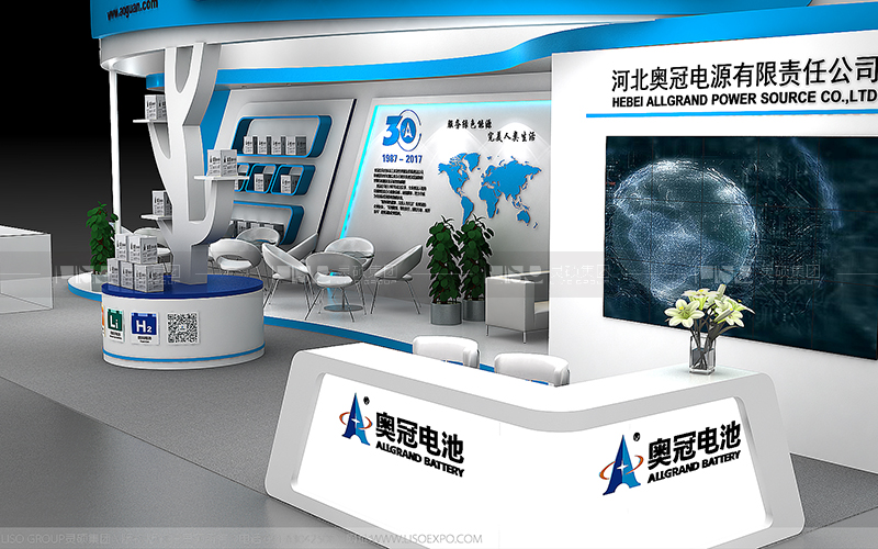 奧冠-光伏展臺設(shè)計搭建案例