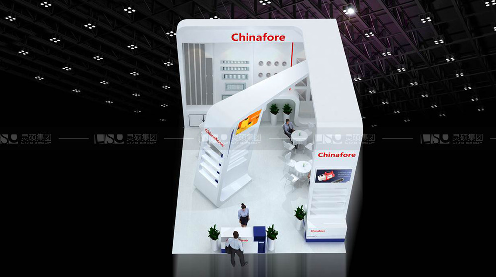 雙花-制冷展臺設計搭建案例