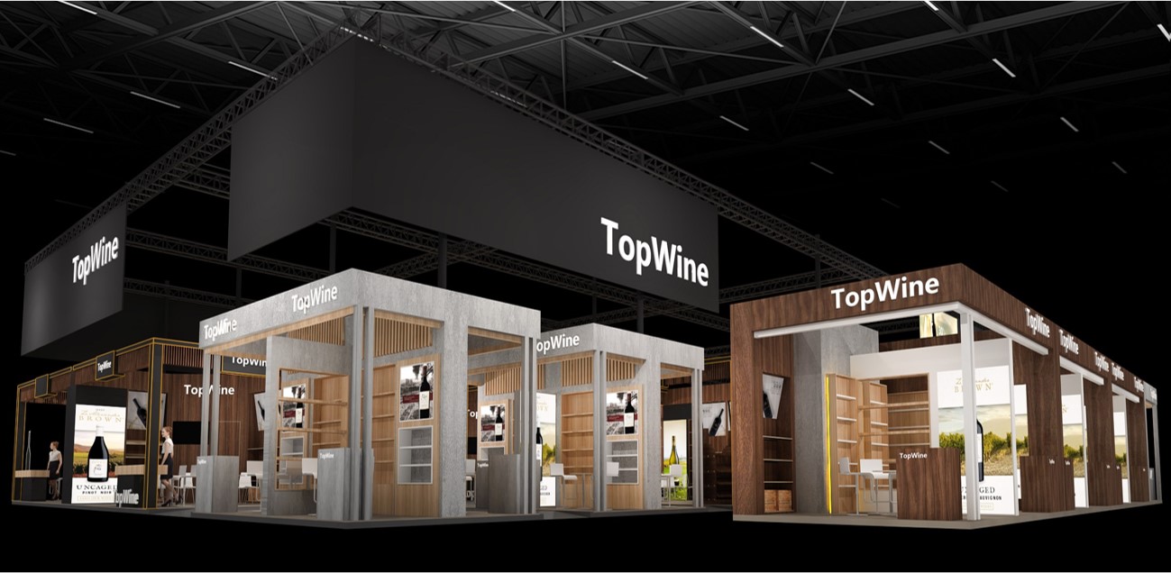 TopWine-上海展會展臺設(shè)計搭建設(shè)計案例
